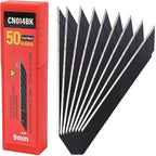 Gomake 9mm Utility Knife Replacement Blades, 30 Degree Snap Off Carbon Steel - Image 7
