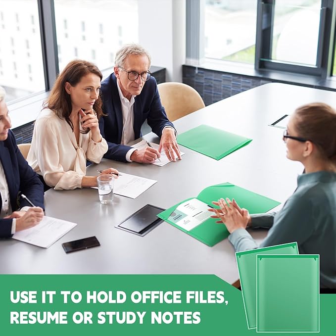 Henoyso 18 Pcs Plastic Folders - Image 6