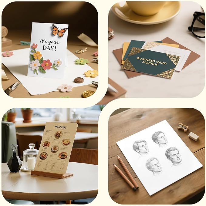 120 Sheets White Cardstock 8.5 x 11, Construction Paper, Cardstock Printer - Image 7