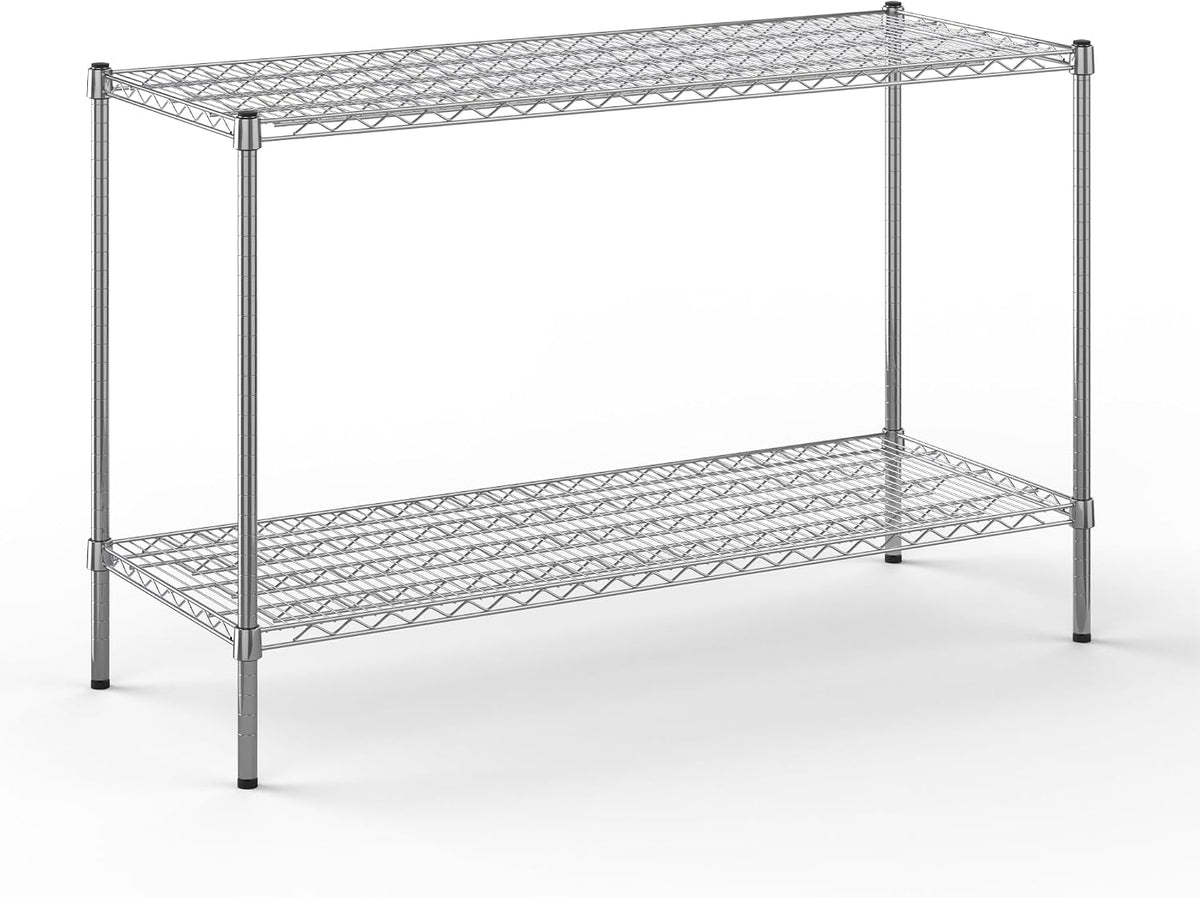 Regal Altair 21" Deep x 54" Wide x 34" Height Wire Shelving Kit | 2-Tier | NSF