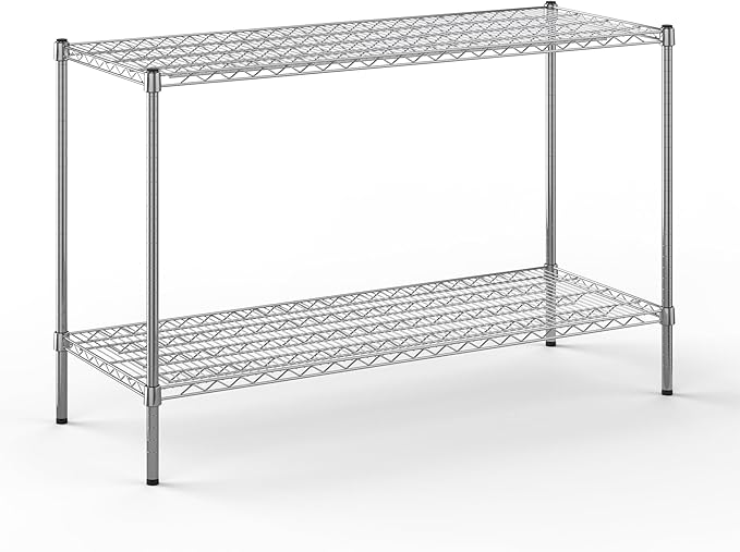 Regal Altair 21" Deep x 54" Wide x 34" Height Wire Shelving Kit | 2-Tier | NSF by Regal+Altair