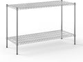 Regal Altair 21" Deep x 54" Wide x 34" Height Wire Shelving Kit | 2-Tier | NSF by Regal+Altair
