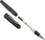 Conklin All American Fountain Pen in Black – Extra Fine Nib, Classic Design & - Image 2