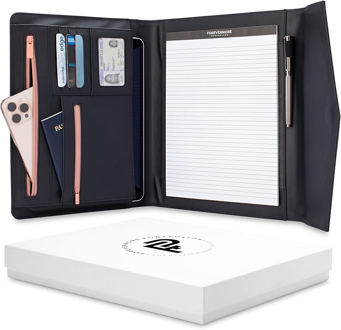 FOREVERMORE PORTFOLIOS Padfolio Binder Organizer by ForevermorePortfolios