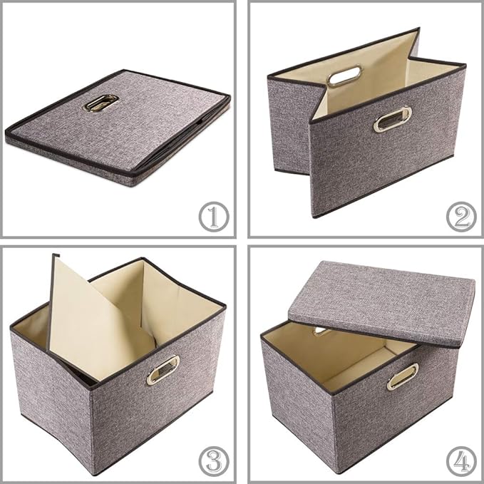 PRANDOM Large Foldable Storage Bin - Image 6