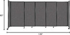 Versare Straightwall Sliding Portable Wall Partition | Freestanding Office - Image 7