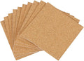MIDELONG Self-Adhesive Cork Sheets 4"x 4" by MIDELONG