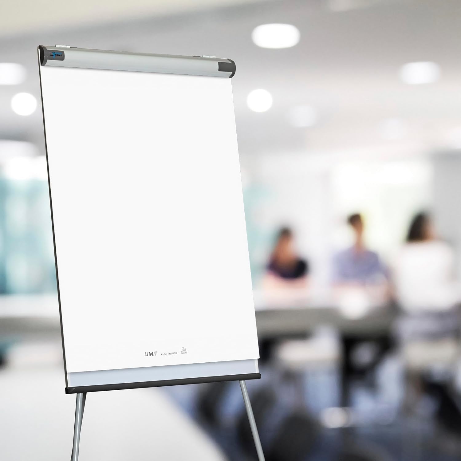 Limit 1 x flipchart pad, blank, pad with 20 sheets, 80 g/m² paper, 6 holes