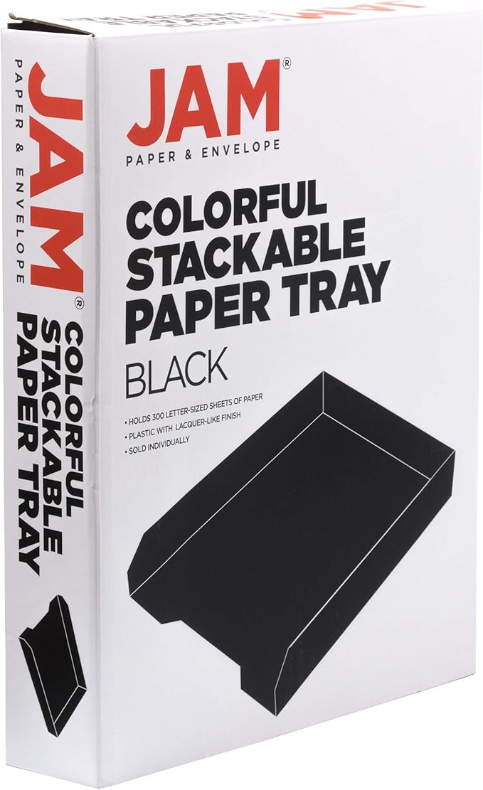 JAM PAPER Stackable Paper Trays - Image 5