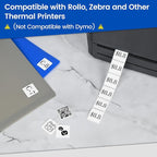 L LIKED 1" x 1" Square Removable Labels, No Residue, Water and Oil Resistant - Image 6