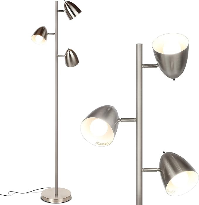 Brightech Jacob LED Standing Lamp, Modern Bright Floor Lamps by Brightech