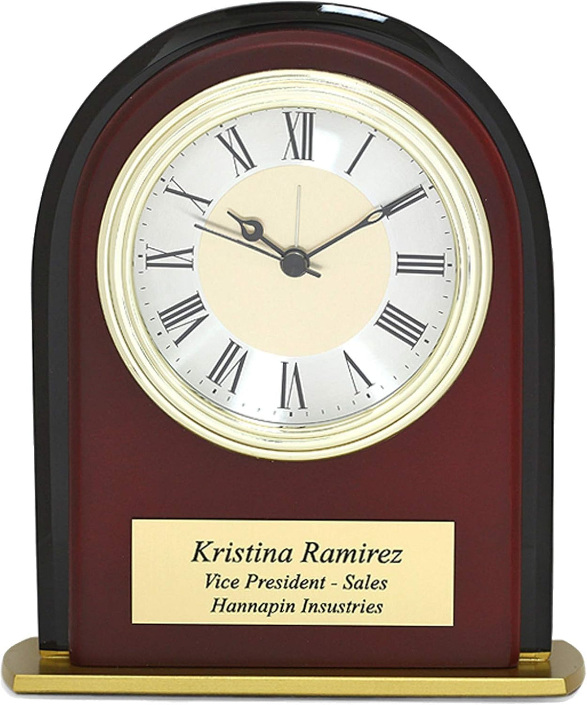 executive gift shoppe | arched personalized mahogany desktop, main product view
