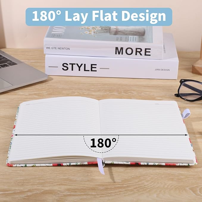 Thboxes 160 Pages Lined Journal Notebook, 5.71" X 8.27" Writing & Journaling - Image 8