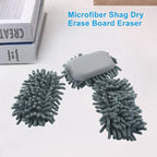 Biaungdo 5 Pack Washable Whiteboard Eraser, Microfiber Shag Dry Eraser - Image 5