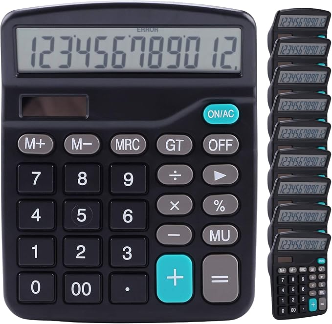 Lichamp Desk Calculators with Big Buttons and Large Display, Office Desktop - Image 9