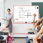 Large Dry-Erase Rolling Magnetic Whiteboard - Image 8