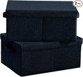 HOONEX Linen Foldable Storage Bins by HOONEX