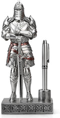 Amoysanli Knight Pen Stand Decoration Resin Pen Holder Art Craft Paperweight by Amoysanli