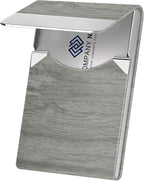 Business Card Holder with Ultra Slim Design, Business Card Case with Premium PU by DMFLY