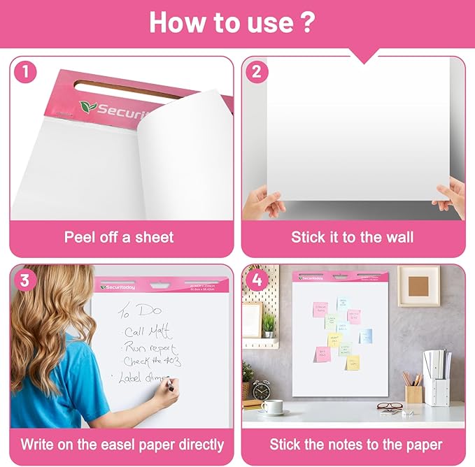 Securitoday Sticky Easel Pad - Image 5
