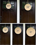 Wood front door sign Wood sign Home decor Welcome sign Sign - Image 3