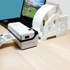 Ü Heartray Label Holder for Rolls and Fan-Fold Labels, 4x6 Stand for Thermal - Image 6