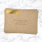 Gold Foil Personalized Return Address Labels Without Dispenser - Image 4