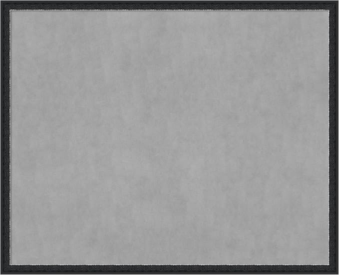 Amanti Art Black Framed Magnetic Board 34x42 X-Large Vision Board by AmantiArt