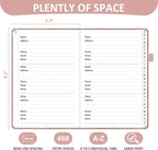 Comkiso Address Book with Individual Alphabetical Tabs Laminated, Large Print - Image 3