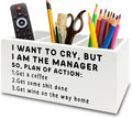 XPH Funny Pen Office Pencil Holder Organizer by XPH