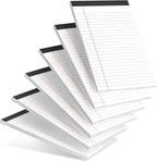 AILZFEI 6pcs Small Note Pad 5x8 College Ruled Legal Pads Paper Notepads 6 Pack by Unknown