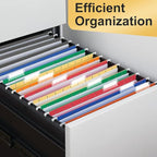 Hanging File Folders, 50 Pack Letter Size Hanging File folders - Image 5