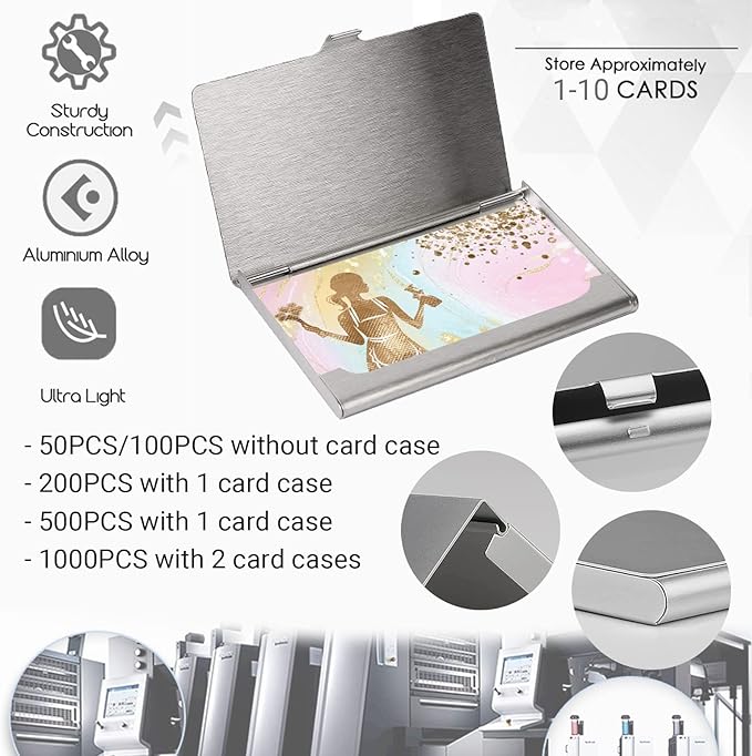 Custom Business Cards Double-Sided Personalized Stationery | Professional - Image 4