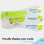 Enday Index Card Holder Green, 3x5 Note Flash Card Organizer Case, Index Card - Image 4