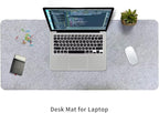 DAWNTREES Large Felt Desk Mat, Office Computer Desk Mat - Image 5