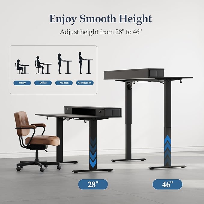 Klicelor 55 Inch Electric Standing Desk - Image 5