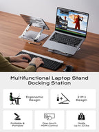 minisopuru USB C Laptop Docking Station Stand - Image 2