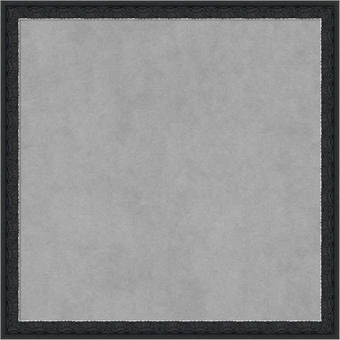 Amanti Art Black Framed Magnetic Board 22x22 Medium Vision Board by AmantiArt