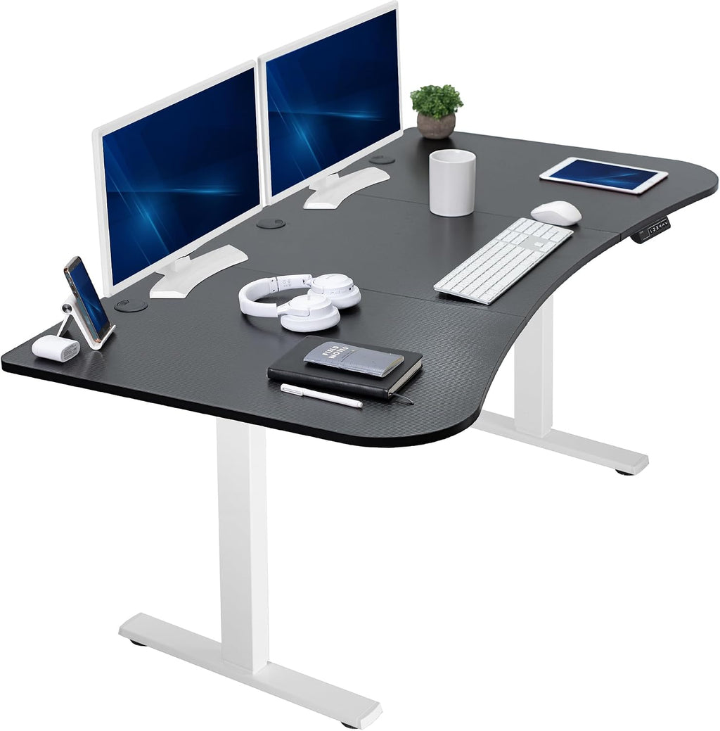 VIVO Electric 63 x 32 in Standing Desk, Memory Height Adjustment, 1B Series