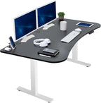 VIVO Electric 63 x 32 in Standing Desk, Memory Height Adjustment, 1B Series