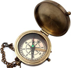 US HANDICRAFTS Brass Compass - Image 4