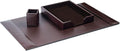 Dacasso Bonded Set Luxury Leather Desk Pad & Desk Organization Essentials