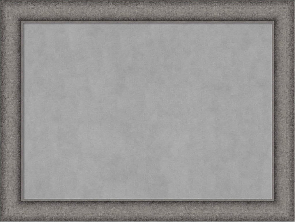 Amanti Art Grey Framed Magnetic Board 24x32 Medium Vision Board