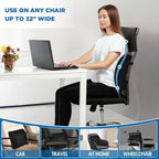 Niceeday Lumbar Support Pillow for Office Chair Car, Gaming Chair Lower Back - Image 2
