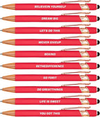 CRME 10pcs Funny Nurse Pens Set Engraving unusual Inspirational Quotes Pens by Unknown