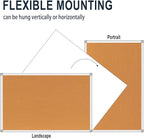 Cork Bulletin Board, Bulletin-Boards, Notes Board, Memo Board, 18 x 24inch - Image 7