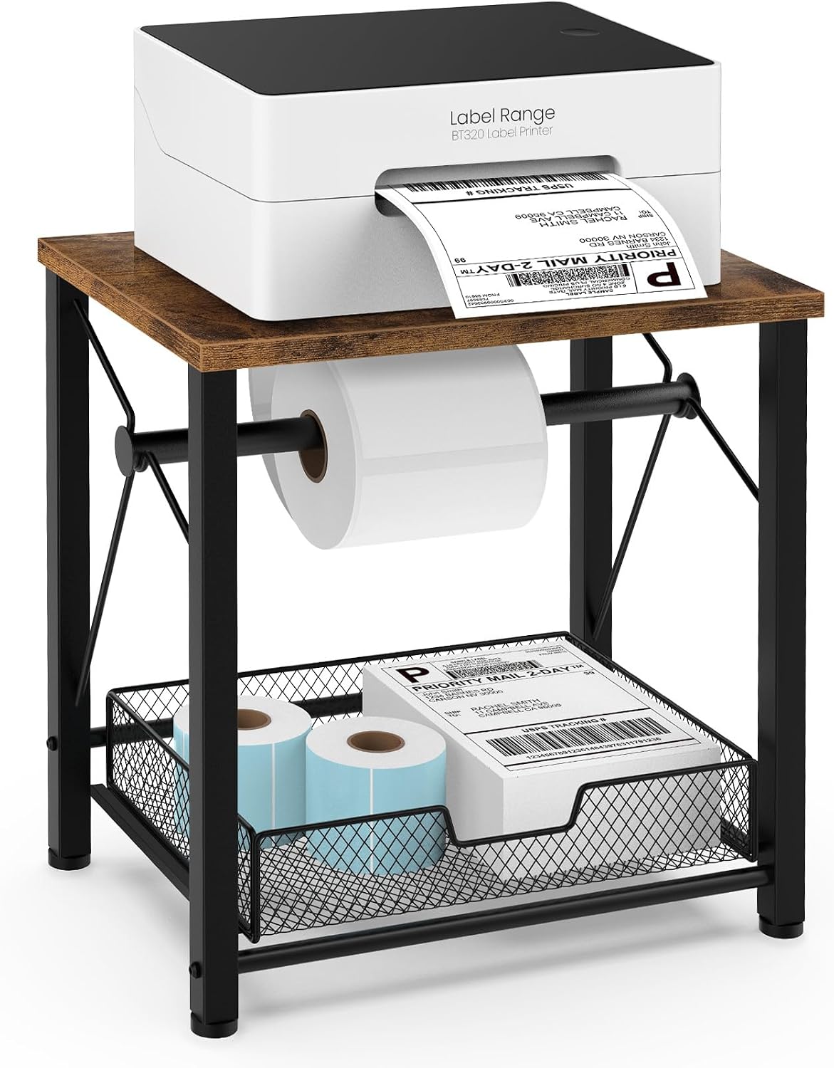 eliteroo label holder for rolls and fan-fold labels, main product view