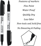 Shuttle Art Permanent Markers, 30 Pack Black Permanent Marker set, Fine Point - Image 3