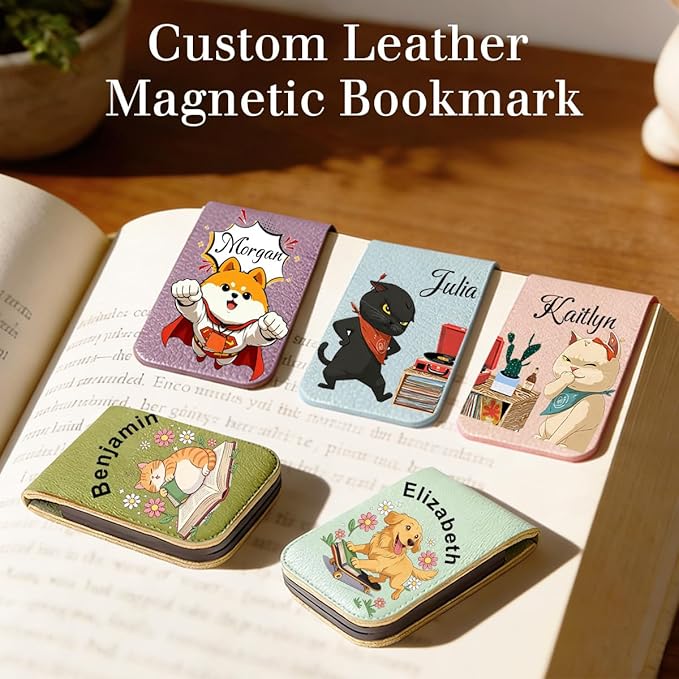 Magnetic Bookmark Clip Personalized - Image 7