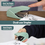 AFMAT Effortless Stapler for Desk, 50 Sheet Capacity, Low Force, Built-in - Image 6